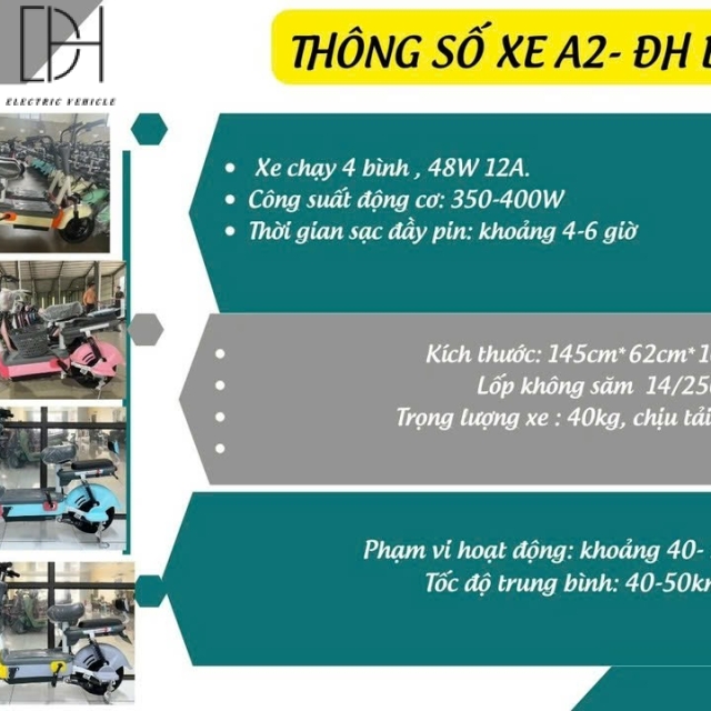 Xe Đạp Điện Mẫu A2